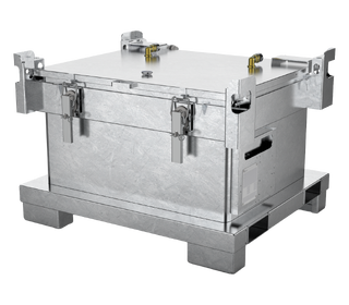 LiCon container for batterier